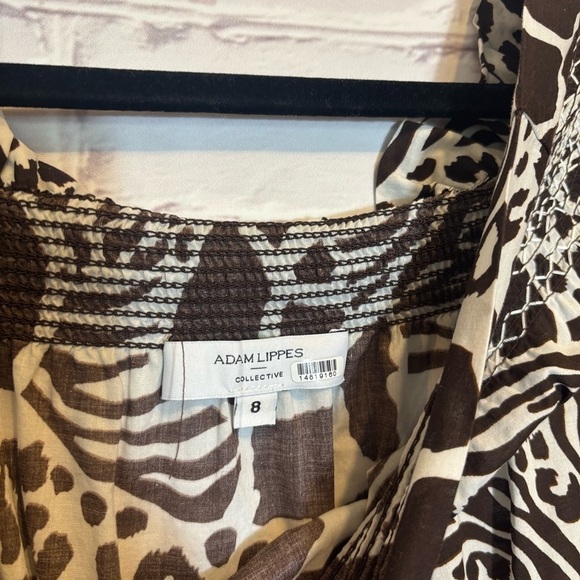 Adam Lippes x RTR Smocked Off the Shoulder Dress Size 8 - Picture 10 of 10